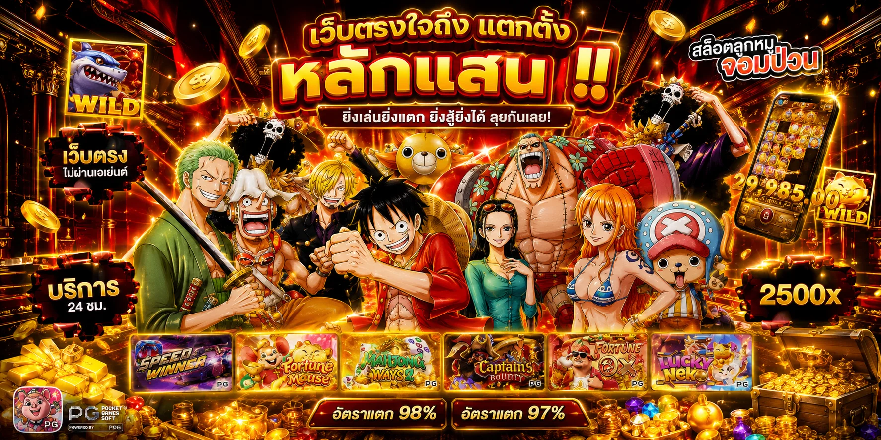 รวมเกมสล็อตออนไลน์ทุกค่ายบน MALAY4D แตกง่ายจ่ายจริง