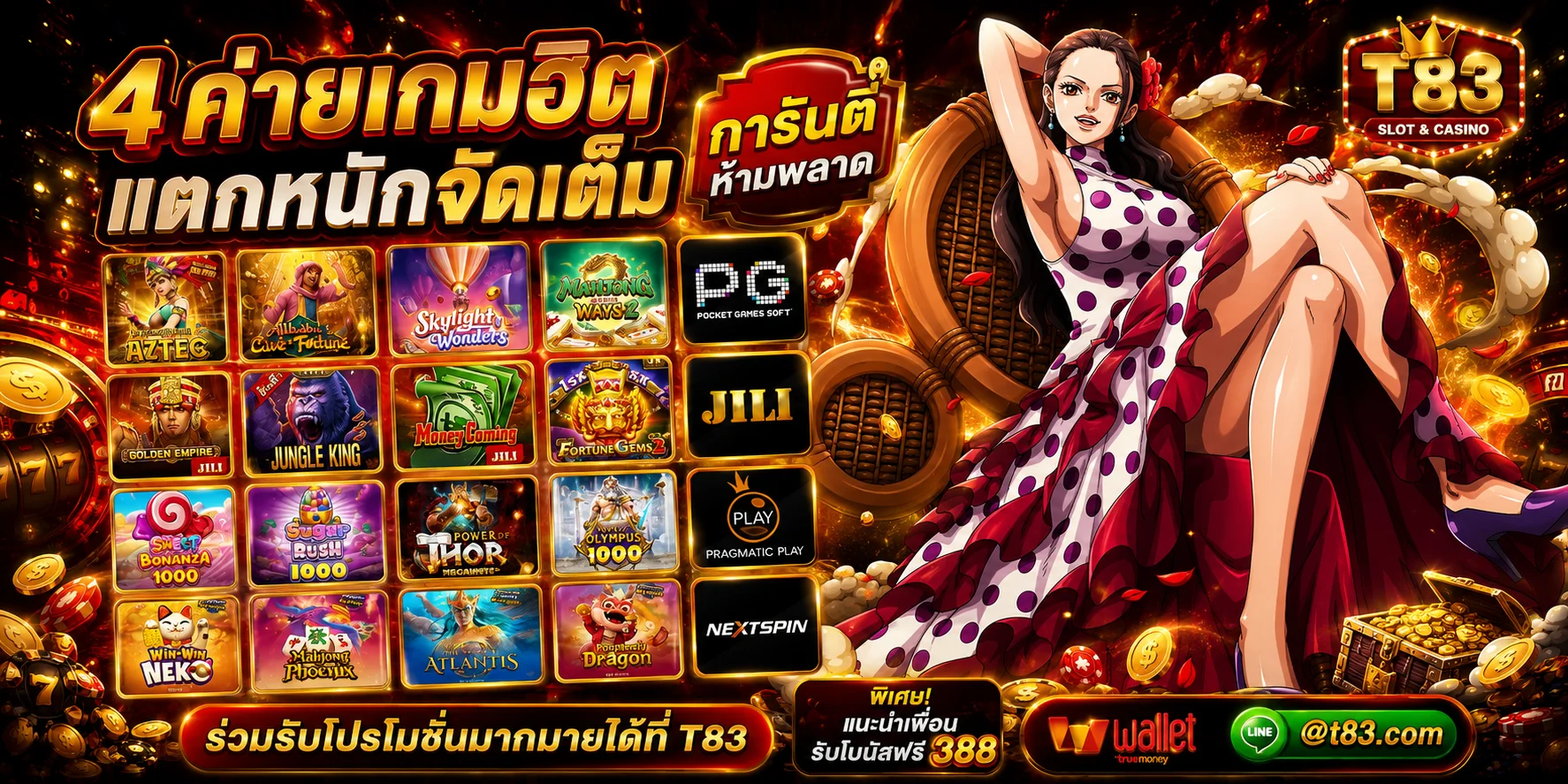 ระบบฝากถอนออโต้ MALAY4D รวดเร็วไม่มีขั้นต่ำ รองรับทรูวอลเล็ท